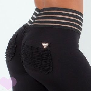 Cute Booty Lounge- scrunch leggings